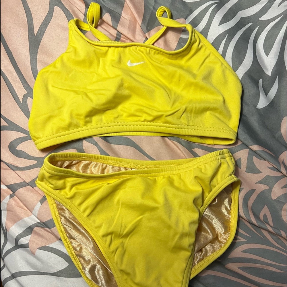 Nike Yellow Bikini Set